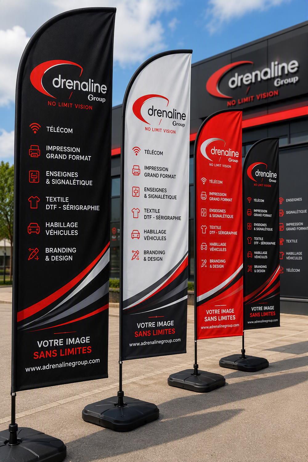 Adrenaline Group · Oriflammes